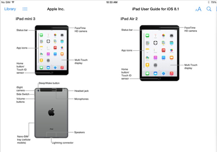 iPad Air 2 And iPad Mini 3 : Apple les dévoile par erreur