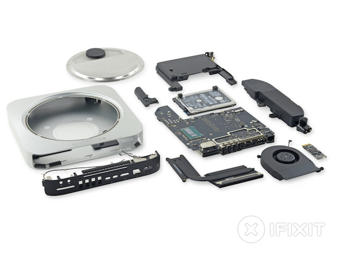 Démontage complet du Mac Mini 2014