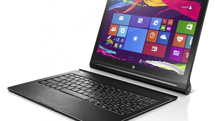 Lenovo Yoga Tablet 2 : la tablette peut servir de PC