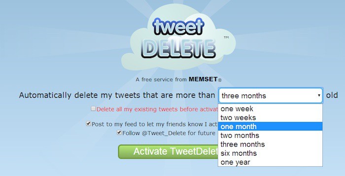 Tweet Delete Tweet Delete