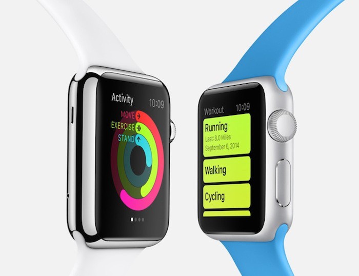 Apple Watch : vue App Activité