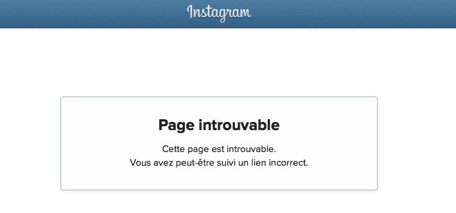 Instagram : suppression des utilisateurs