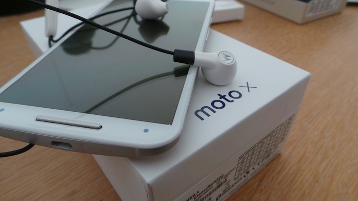 Moto X (2014) : boîte
