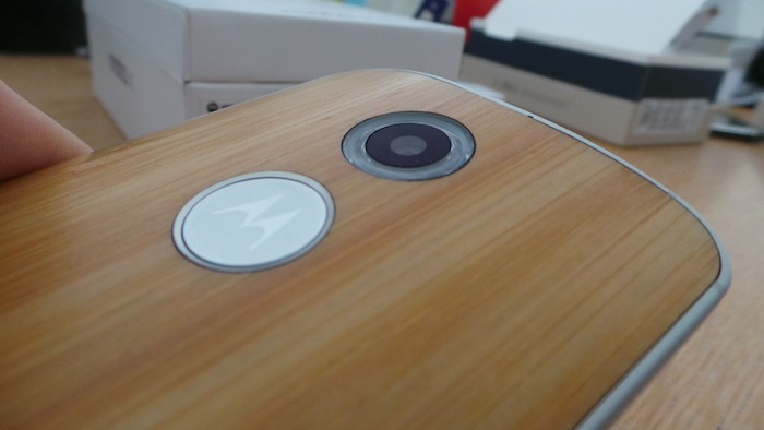 Moto X (2014) : caméra arrière