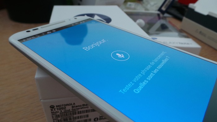 Moto X (2014) : il vous écoute