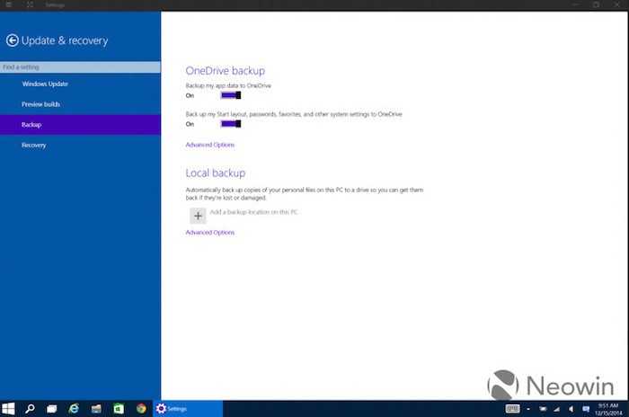 Windows 10 : la sauvegarde de données dans OneDrive facilitée