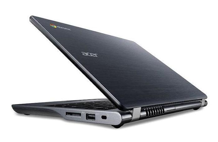 Acer Chromebook C740 vue de derrière