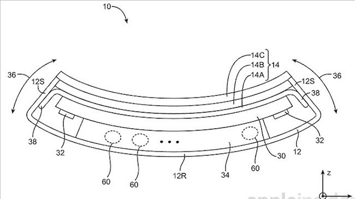 Apple a déposé un brevet pour produire un iPhone flexible