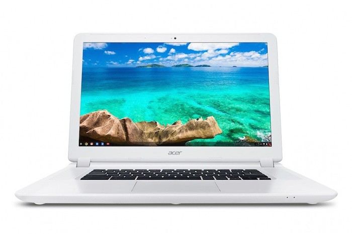 Acer Chromebook 15 : vue de face