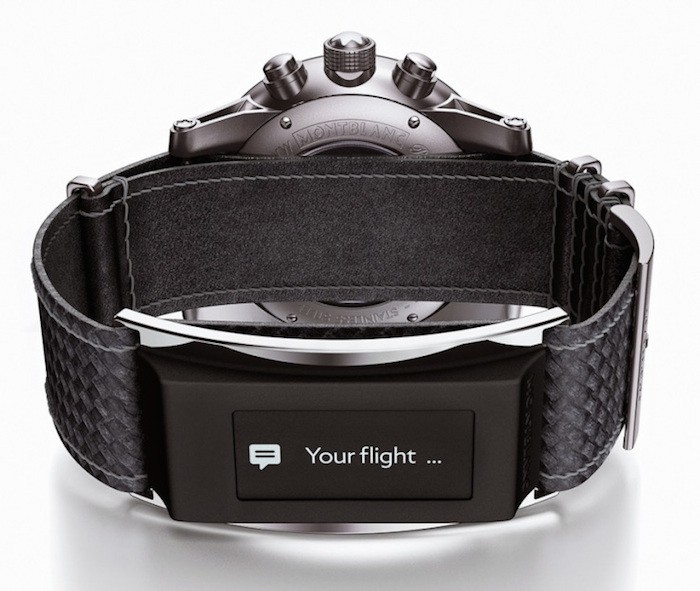 CES'15 : le Montblanc e-Strap est un bracelet pour ses montres mécaniques