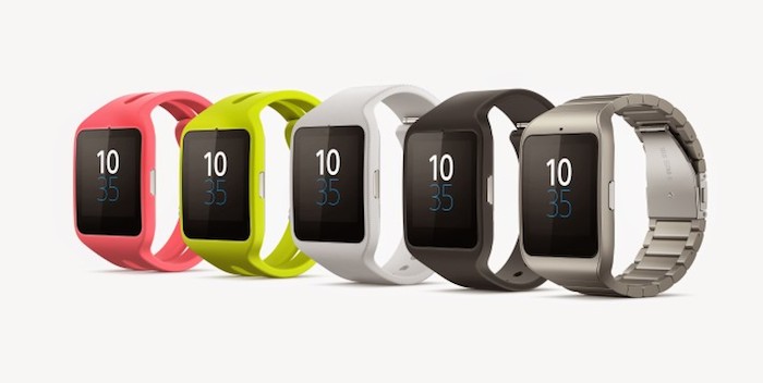Sony SmartWatch 3 : gamme complète