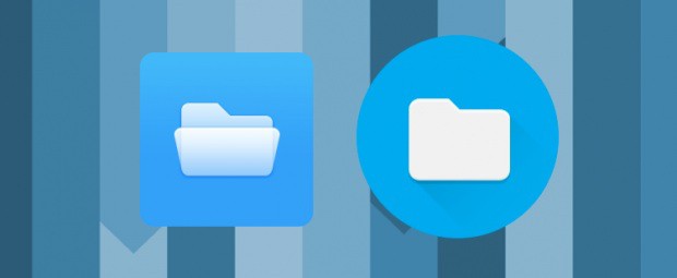Nouvelle icône du gestionnaire de fichiers de Chrome OS