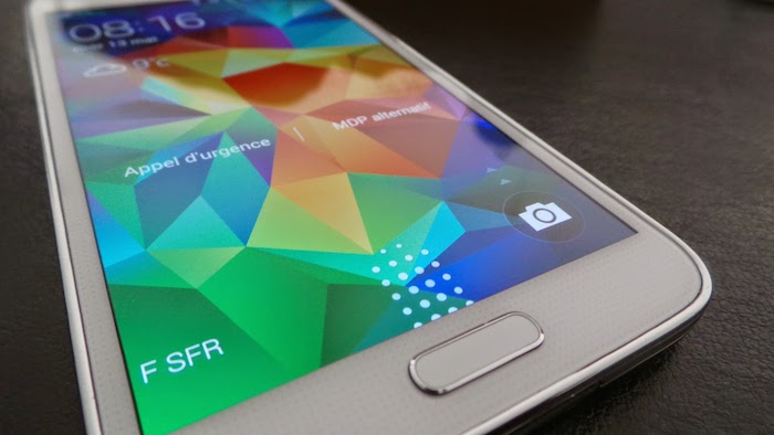 Galaxy S6 : un capteur d'empreintes digitales basé sur le toucher