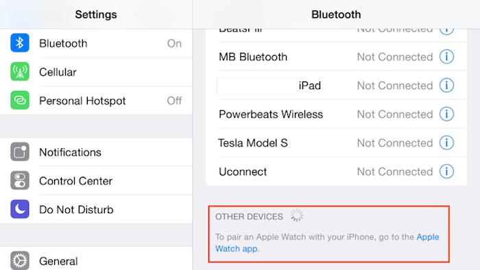 iOS Beta 8.2 : l'iPhone prêt à se connecter à l'Apple Watch