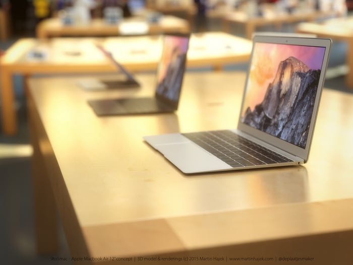 MacBook Air 12 pouces à l'Apple Store