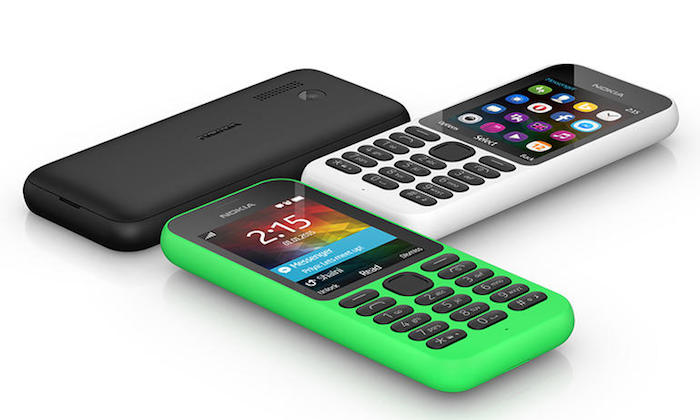 Microsoft Nokia 215 : un smartphone connecté à Internet pour 29 dollars