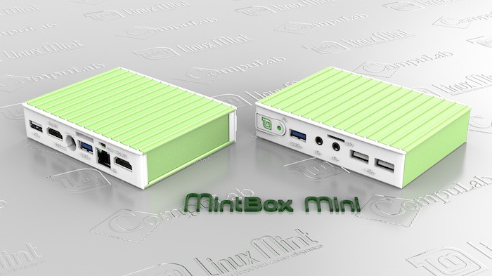 MintBox Mini : vue de face