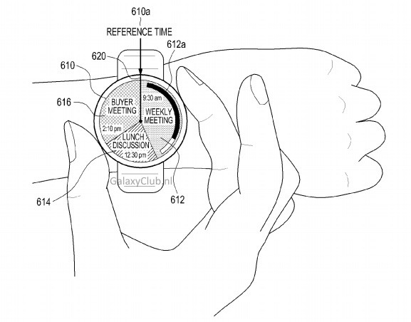 Brevet Samsung pour une smartwatch ronde