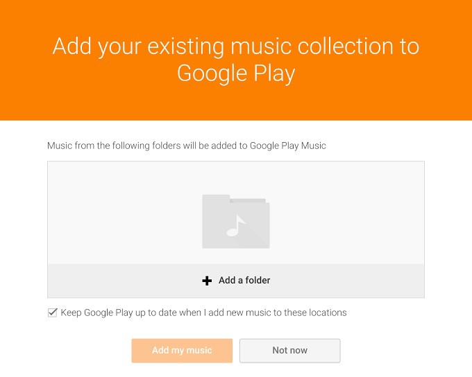 Ajout de la musique en provenance de Google Play Musique sur les Chromebooks sous ARM