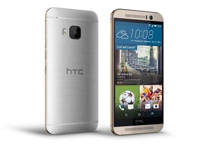 HTC One M9 : capteur de 20 mégapixels sur la coque arrière