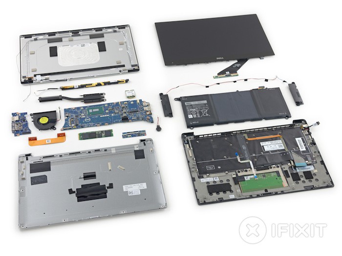 Dell XPS 13 : iFixit l'a complètement démonté