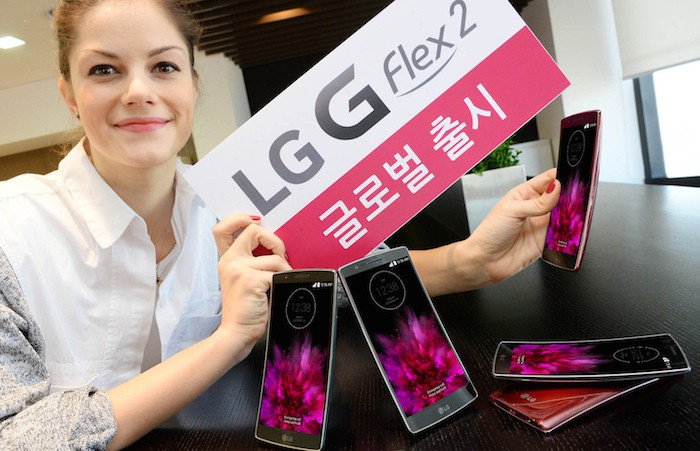 LG G Flex 2 : le smartphone incurvé prêt pour mars