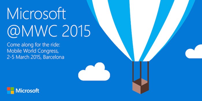 Microsoft envoie des invitations pour le MWC 2015