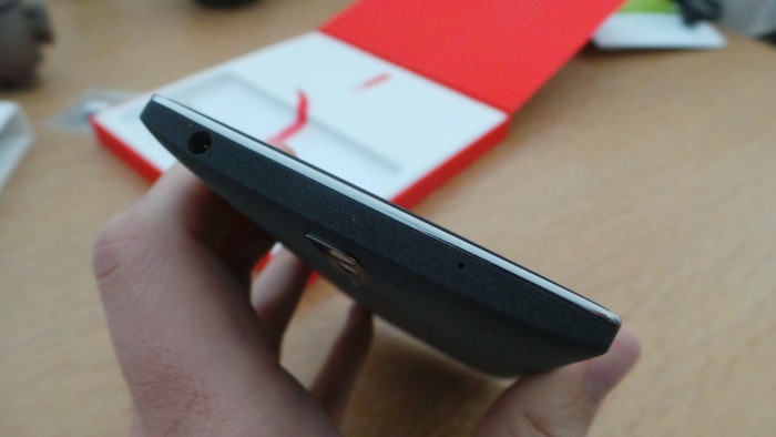 OnePlus One : vue du dessus