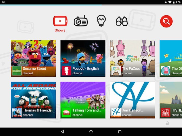 YouTube Kids est la première application dédiée aux enfants de Google