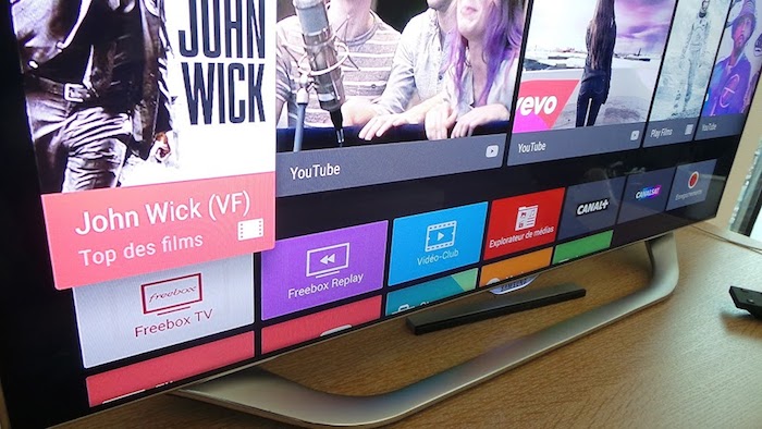 Player Freebox Mini 4k : Android TV