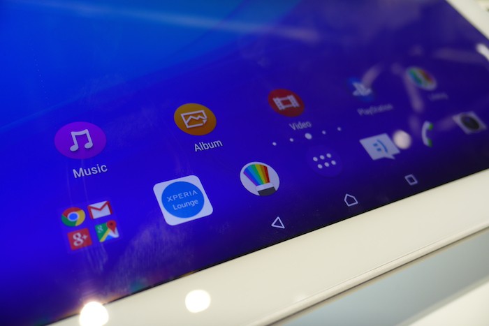 Sony Xperia Z4 Tablet : dernière version de Android