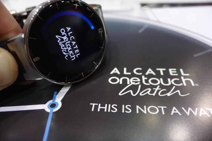 Alcatel OneTouch lance sa Watch