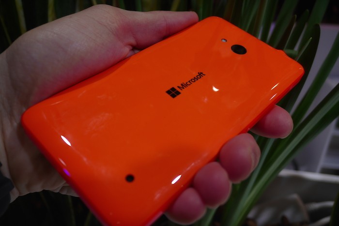 Lumia 640 : vue de dos