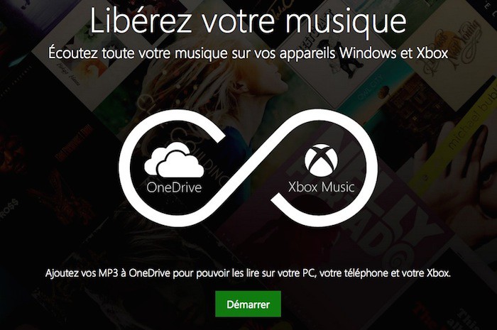 Téléversez votre musique sur OneDrive, jouez-la avec Xbox Music