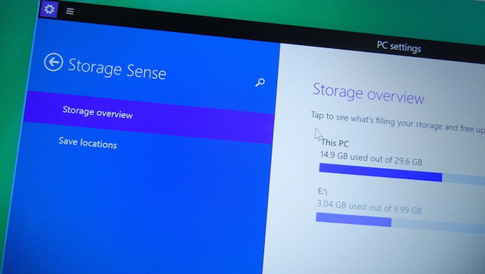Windows 10 va être allégé pour occuper moins d'espace disque