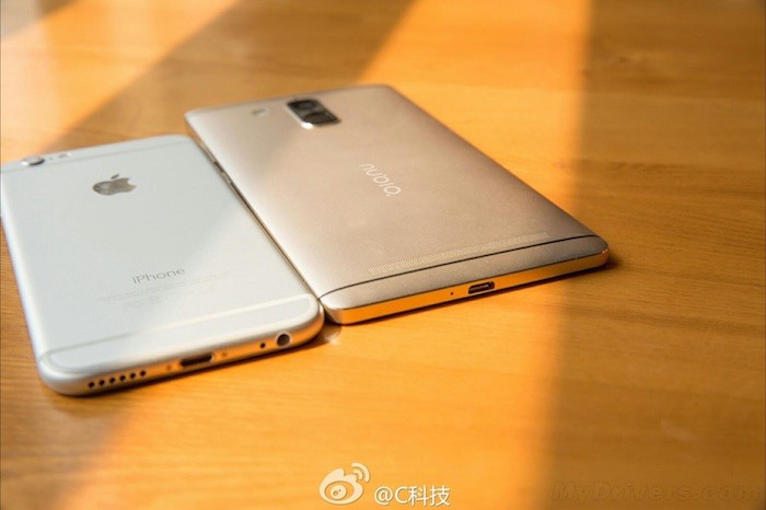 ZTE Nubia Z9 versus iPhone 6