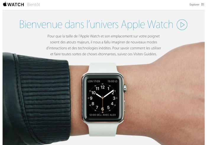 Apple Watch : une vidéo de présentation générale