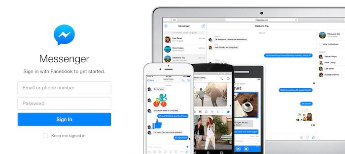 Utiliser Facebook Messenger sur le navigateur de votre smartphone