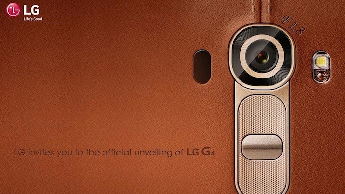 LG G4 : coque arrière
