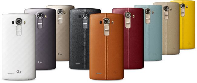 LG G4 : multiples coloris