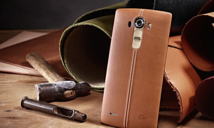 LG G4 : coque en cuir