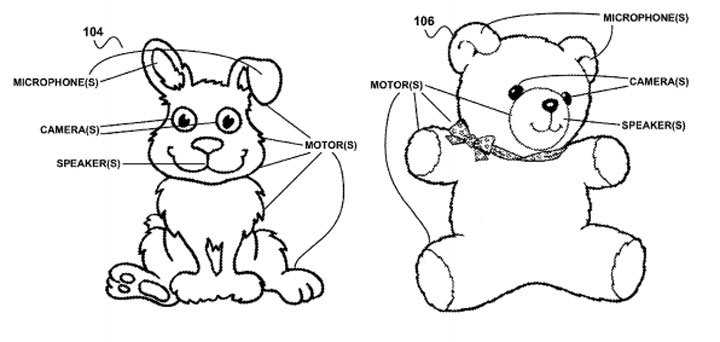 Google brevette un ours connecté