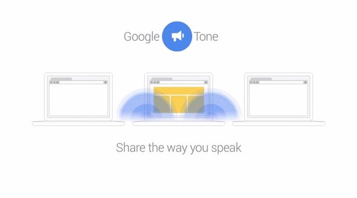 Google Tone : partager des liens avec d'autres en utilisant un son