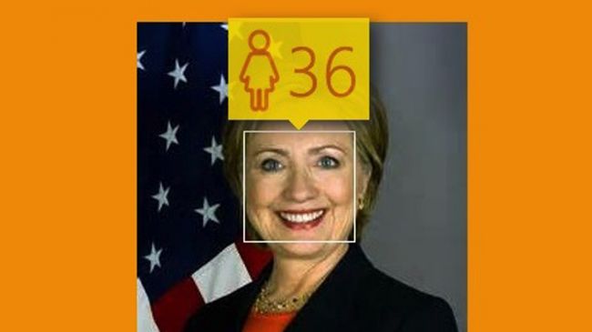 How-old.net : Hillary Clinton