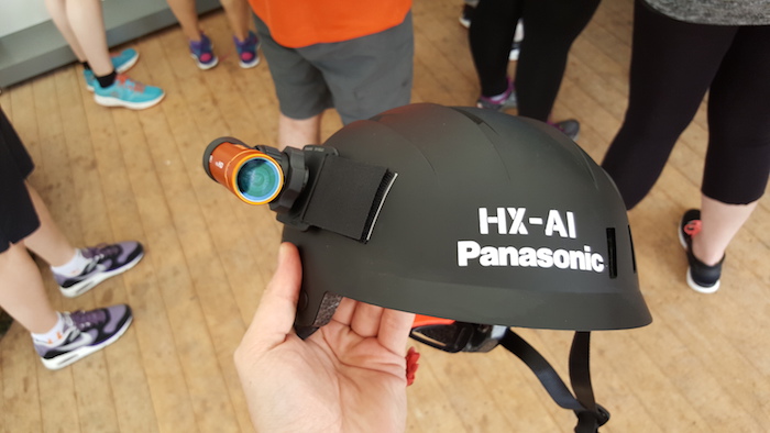Panasonic HX-A1 : vue de face