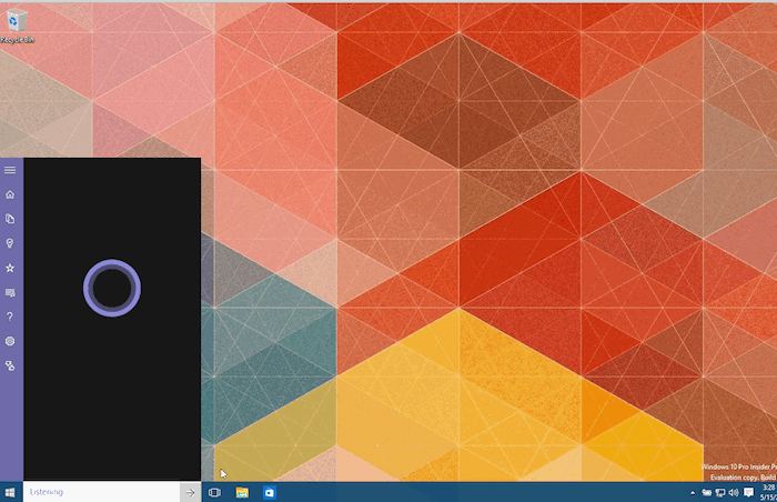 Cortana peut désormais ouvrir des appplications
