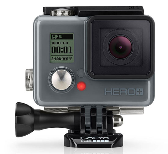GoPro HERO+ LCD : vue de face