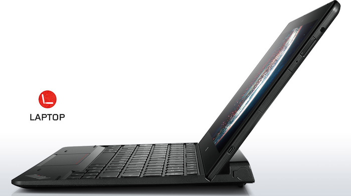 Lenovo ThinkPad 10 : mode PC