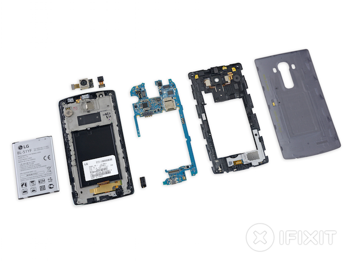 LG G4 : tous les composants