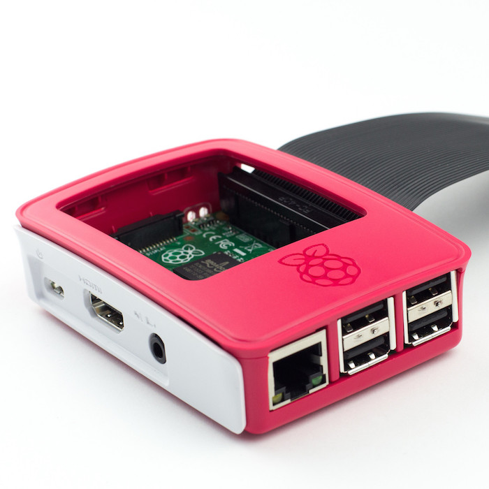 raspberry pi coque officielle 2